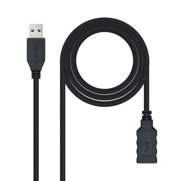 CABLE USB 3.0, TIPO A/M-A/H, NEGRO, 3.0 M