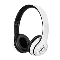 X-One CBT1000W Auriculares BT mSD FM Blanco