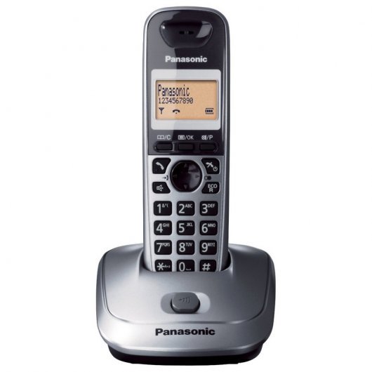 Panasonic DECT KX-TG2511SPM Teléfono Inalámbrico Gris